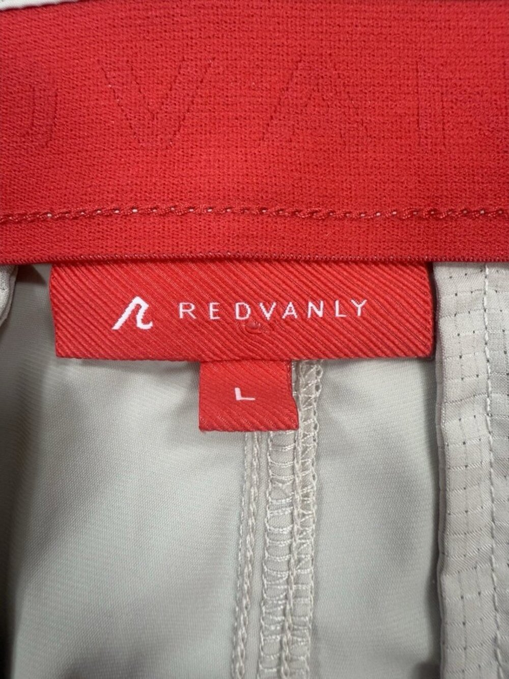 Redvanly Mens Hanover Pull On Golf Shorts 9" Size Large Lightweight Performance - Picture 8 of 11